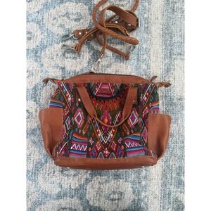 Nena & Co One Of A Kind Medium Convertible Day Bag Excellent Used Condition